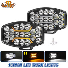 2x Fari LED 10" 12V 24V DRL