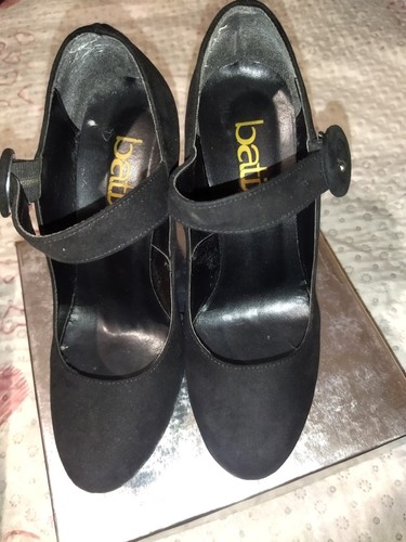Scarpe nere scamosciate - scarpe, batix