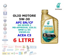 Olio motore 5w30 petronas - motore,