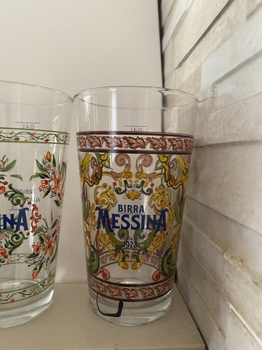Bicchiere birra messina noto - birra,