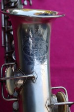 vintage YORK Alto Sax, Silver