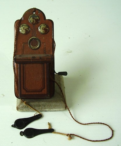 Antico telefono parete in - antico, da