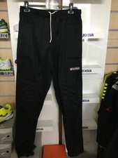Pantalone Portiere Lotto Uomo Nero Imbottito Crash F3 Allacciato In Vita