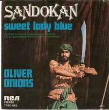 OLIVER ONIONS SANDOKAN DISCO VINILE  45 GIRI 7 "
