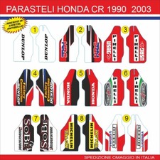 HONDA CR dal 1990 al 2003 adesivi parasteli in kristal