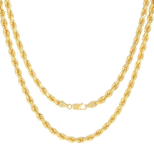18k oro giallo 5mm taglio - oro,