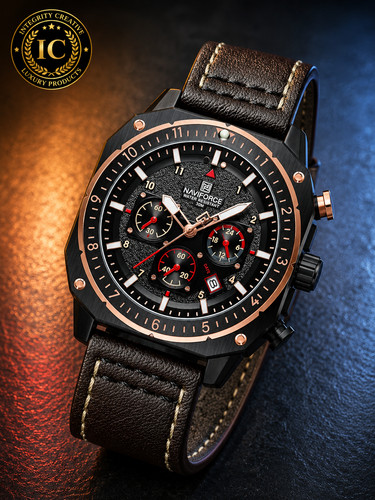 Orologio uomo sportivo pelle - orologio,