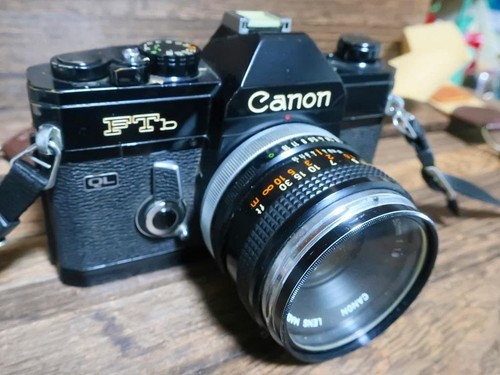 Canon ftb fotocamera reflex - ql,