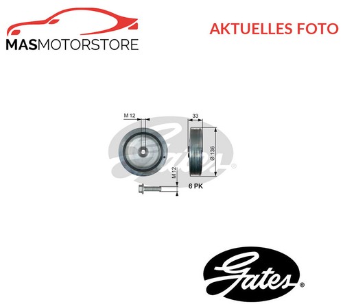 Puleggia albero motore gates - puleggia,