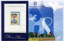 2006 Italia Repubblica Foglietti Diciottenni azzurro