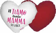 cuscino cuore scritta # ti amo