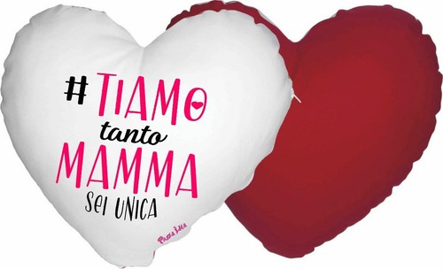 Cuscino cuore scritta ti amo - cuscino,