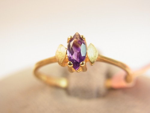Bellissimo anello ametista 333