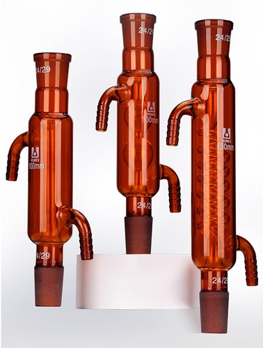 Condensatore vetro marrone - condensatore,