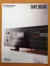 PIONEER Cassette Deck Catalog