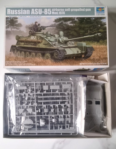 Trumpeter russian asu 85 - trumpeter, 1/35