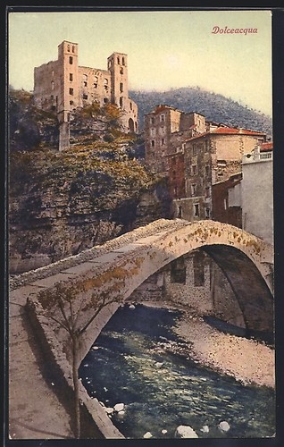 Cartolina dolceacqua zona - cartolina, sul