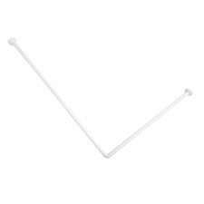 STRUTTURA ANGOLARE PER TENDA DOCCIA 80X170 VASCA BOX DOCCIA ALLUMINIO BIANCO