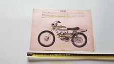 Milani 50 Cross 1970 depliant originale ITALIANO ciclomotore brochure