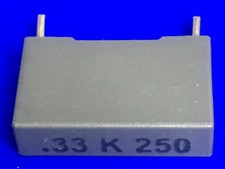 330nF 0,33uF 250VDC 160VAC
