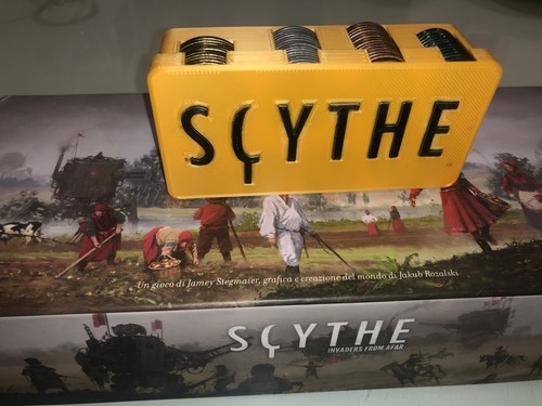 Scythe coin holder - scythe,