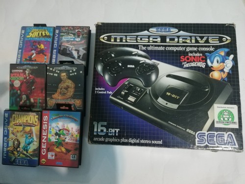 Sega mega drive - console, boxata