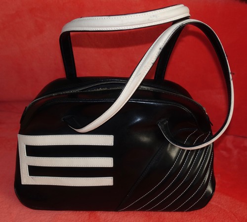 Etro black cream leather - black/cream,