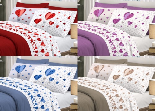 Set completo lenzuola 100 - set, 100%