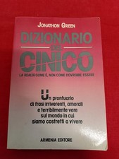 JONATHON GREEN - DIZIONARIO DEL CINICO - ARMENIA, 1988