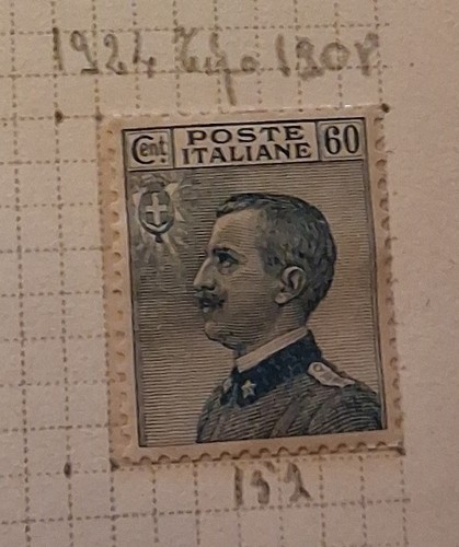 Francobollo italia 1924 - italia,