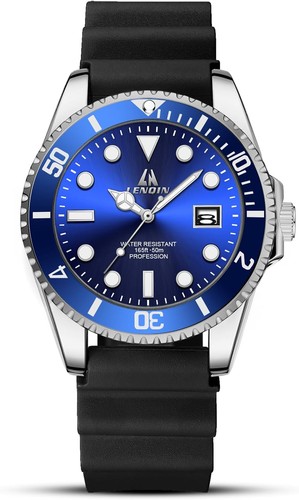 Lenqin orologi uomo acciaio - lenqin,