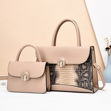 Borsa tote pu con disegno