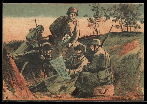 Cartolina soldatini - cartolina,