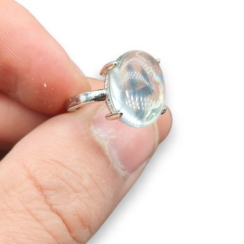 Anello regolabile ialino - anello,