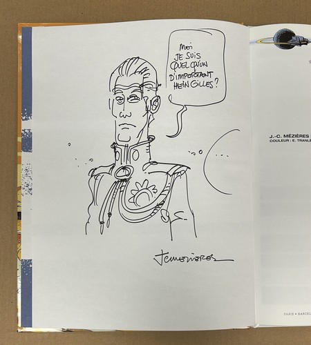 Mezieres dédicace valerian - -,