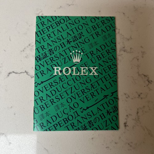 Rolex libretto traduzione - rolex,