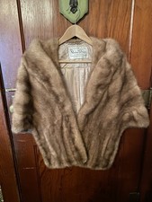 Scialle pelliccia visone