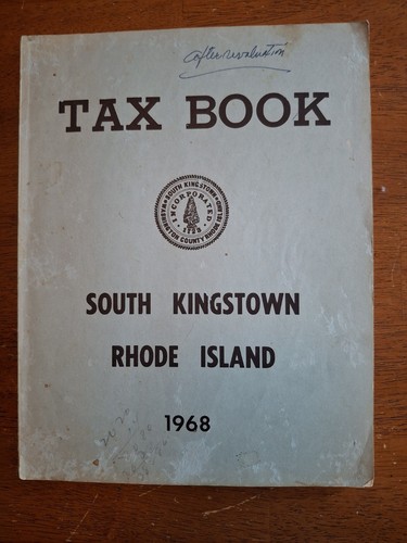 Tax book south - south, kingston