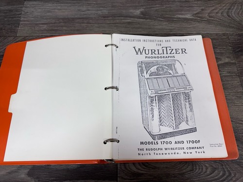 Wurlitzer jukebox 1700 1700f - jukebox,