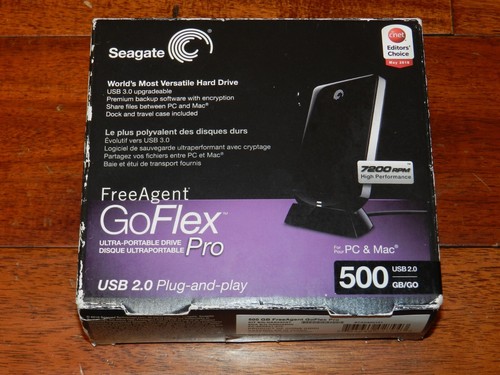 Seagate freeagent goflex - freeagent, pro