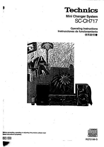 Technics ch717 - sc-ch717, se-ch717