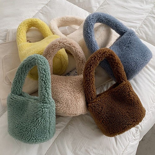 Donna simil agnello lana - simil,