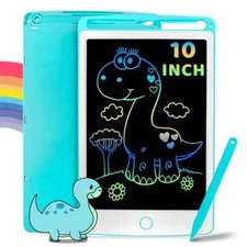 Lavagnetta Cancellabile Bambini Lavagna Grafica per Bambini 10 Pollici A Colori