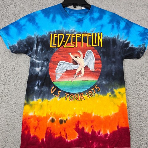 Camicia led zeppelin tie dye - led,