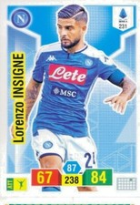 LORENZO INSIGNE  , NAPOLI -CARD BASE N.231-ADRENALYN PANINI 2019/20