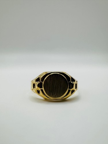 Anello chevalier uomo oro - in,