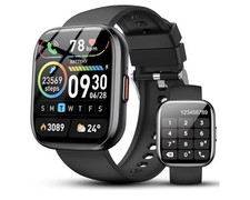 Smartwatch Uomo Donna Con Effettua O Risposta Chiamate, 1,85" Orologio