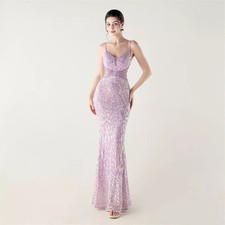 Vestito Viola Chiaro Con
