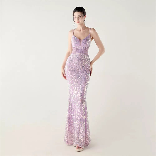 Vestito viola chiaro - vestito,
