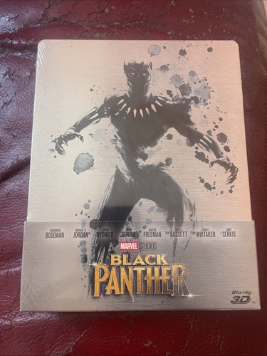 Black panther steelbook - black,